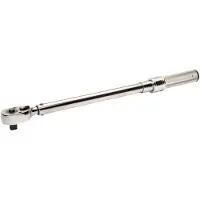 Bahco Adjustable Trigger Mechanical With Marked Scale And Fixed Ratchet Head Metal Handle Momentnøgle
