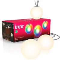Innr Outdoor Smart Globe Light Color 3-Pack, LED Light (Replaces 33 Watt)