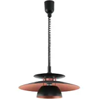 Eglo BRENDA PENDEL Ø430 SORT/KOBBER M/HEJS