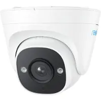 Reolink P320 - Netværksovervågningskamera - kugle - udendørs - vandtæt - farve (Dag/nat) - 5 MP - 2560 x 1920 - fast brændvidde - audio - LAN 10/100 - H.264 - DC 12 V / 48 V / PoE