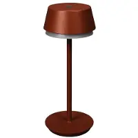 Konstsmide Lyon Bordlampe LED Rød USB RGB 3-trins dæmpning 7830-960 Modsvarer: N/A