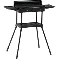 TOYA LUND ELEKTRISK STÅENDE GRILL 2200W 50 x 25 cm elektrisk grill