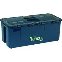 Raaco Compact 15, Værktøjskasse, Polypropylen, Blå, 20 kg, Hængsel, 426 mm