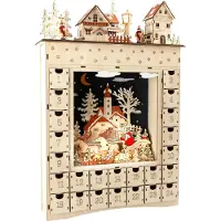 Small Foot Design Julekalender i træ - Vinter Drøm