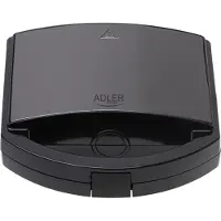 Adler Elektrisk grilljern med non-stick belægning og justerbar temperatur