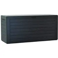 Prosperplast WoodeBox 280 l Antracit haveboks