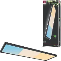 Paulmann Atria Shine 71313 LED-panel 15.2 W Varmhvid Sort