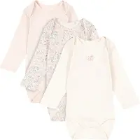 Fanga Fontana Bodyer l/æ - Fio - 3-pak - Prato Fiori - - 12 mdr - Body L/Æ
