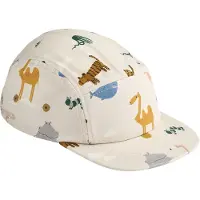 Liewood Kasket - Rory Printed - Around the world/Sandy - - 49 cm - Kasket
