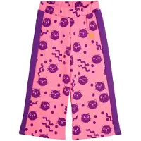 Mini Rodini Sweatpants - Squiggly Cats - Pink - - 2-3 år (92-98) - Sweatpants