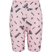 Hummel Cykelshorts - hmlJR - Barely Pink m. Logo - - 4 år (104) - Shorts