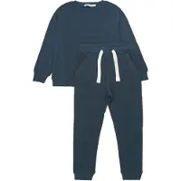 Minymo Sweatsæt - Ombre Blue - - 8 år (128) - Sweatsæt