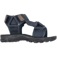 Pom pom Sandaler - Trecking Velcro - Navy - - 28 - Sandal