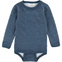 Joha Body l/æ - Uld/Bambus - Dark Denim - - 60 - Body L/Æ