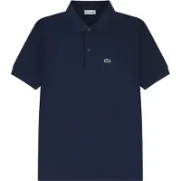 Lacoste Polo - Piqué - Marine - - 14 år (164) - Polo