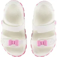 Crocs Sandal - Crocband Cruiser Pet Sandal T - Hvid/Pink Tweed - - 25/26 - Sandal