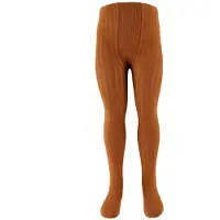 Condor Strømpebukser - Rib - Camel - - 1-2 år (80-92) - Strømpebukser