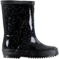 Hunter Gummistøvler - Kids First Giant Glitter - Sort - - 24 - Gummistøvler