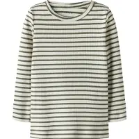 Name it Bluse - Rib - Noos - NmnBani - Dusty Olive - - 2 år (92) - Bluse