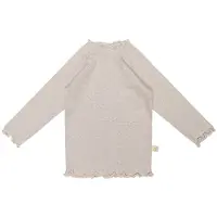 Thats Mine That's Mine Bluse - Micka - Rib - Light Brown Melange - - 3 år (98) - Bluse