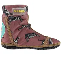 Duukies Badesokker - Zebra Raspberry - - 24/25 - Badesko