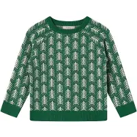Fliink Bluse - Strik - Viskoseblanding - Benna - Hunter Green - - 104 - Bluse