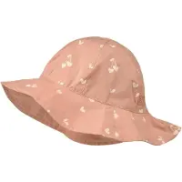 Liewood Sommerhat - Amelia Reversible - Sweethearts/Pale tuscany - - 1-2 år (80-92) - Solhat