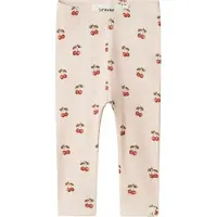 Lil´ Atelier Legging - Rib - Noos - NbfLavo - Silver Peony m. Kir - - 56 - Leggings