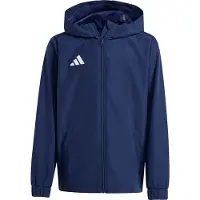 Adidas Jakke All Weather Entrada 26 - Mørkeblå/Hvid Børn, størrelse 152 cm