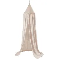 Sebra Sengehimmel - Dobbyvævet - Birchbark Rose - - OneSize - Sengehimmel