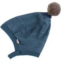 Joha Babyhjelm - Uld/Bambus - Dark Denim - - 48 cm - Babyhjelm