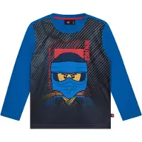 Lego Wear Ninjago Bluse - LwTaffy - Blå - - 6 år (116) - Bluse