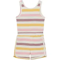 Color Kids Sommerdragt - Coral Blush m. Striber - - 2 år (92) - Sommerdragt