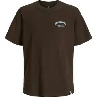 Jack & Jones T-shirt - JjeBrandes - Delicioso/Chambray Blue - - 10 år (140) - T-Shirt
