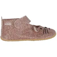 Living Kitzbühel Ballerina Hjemmesko - Rosa Glitter m. Kat - - 20 - Hjemmesko