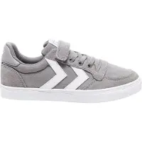 Hummel Sko - HMLSlimmer Stadil Low Jr - Frost Grey - - 28 - Sko