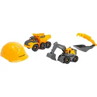 Dickie Toys Arbejdsbiler-sæt - Construction Team - Lys/Lyd - - OneSize - Bil