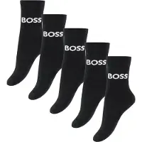 BOSS Strømper - 5-pak - Sort m. Logo - - 31/32 - Strømper
