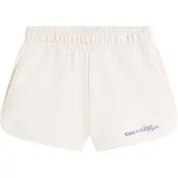 Tommy Hilfiger Sweatshorts - Glitter - Ancient White - - 4 år (104) - Shorts