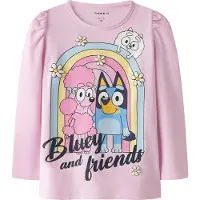 Name it Bluey Top Med Lange Ærmer