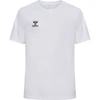 Hummel T-shirt - HmlEssential Jersey - Hvid - - 8 år (128) - T-Shirt