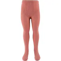 Condor Strømpebukser - Rib - Støvet Rosa - - 3-6 mdr - Strømpebukser