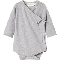 MarMar Body l/æ - Belita - Noos - Lysegråmeleret - - 56 - Body L/Æ