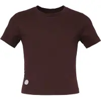 G-Star RAW T-shirt - Cropped - Chocolat Plum - RAW - 8 år (128) - T-Shirt