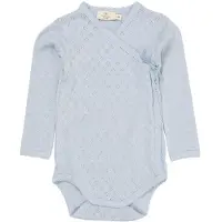 Copenhagen Colors Slå-om Body l/æ - Dusty Blue - - 62 - Body L/Æ