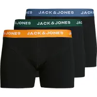 Jack & Jones Boxershorts - Noos - JacGab - 3-pak - Dark Green/Bl - - 16 år (176) - Boxershorts