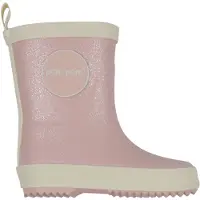 Pom pom Gummistøvler - Rose Glitter - - 30 - Gummistøvler