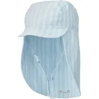 Liewood Legionærhat - Cecilia - Stripe Pure Sky/Creme De La Crem - - 9-12 mdr - Solhat