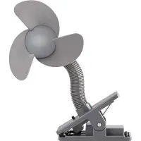 Dooky Ventilator Til Barnevogn/Klapvogn - Grå - - OneSize - Tilbehør