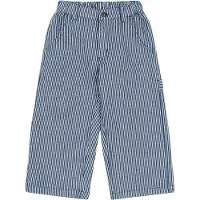 Konges Sløjd Bukser - Luc - Blue Stripe - - 5 år (110) - Bukser - Bomuld